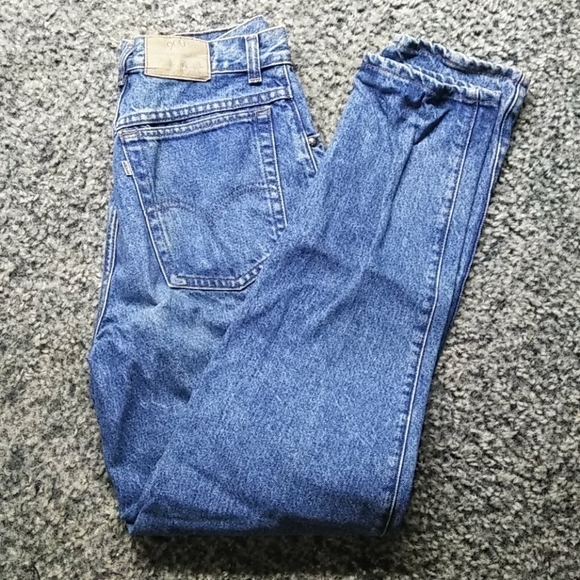 VINTAGE Levi's 900 High Waist 13 Mom Jeans USA  28 x 31 - Picture 6 of 15